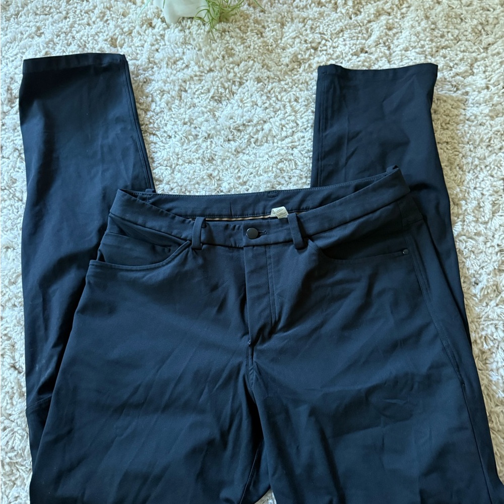 Lululemon Athletica Blue Chinos Sleek Fit